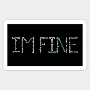 I'm Fine (White Text) Sticker